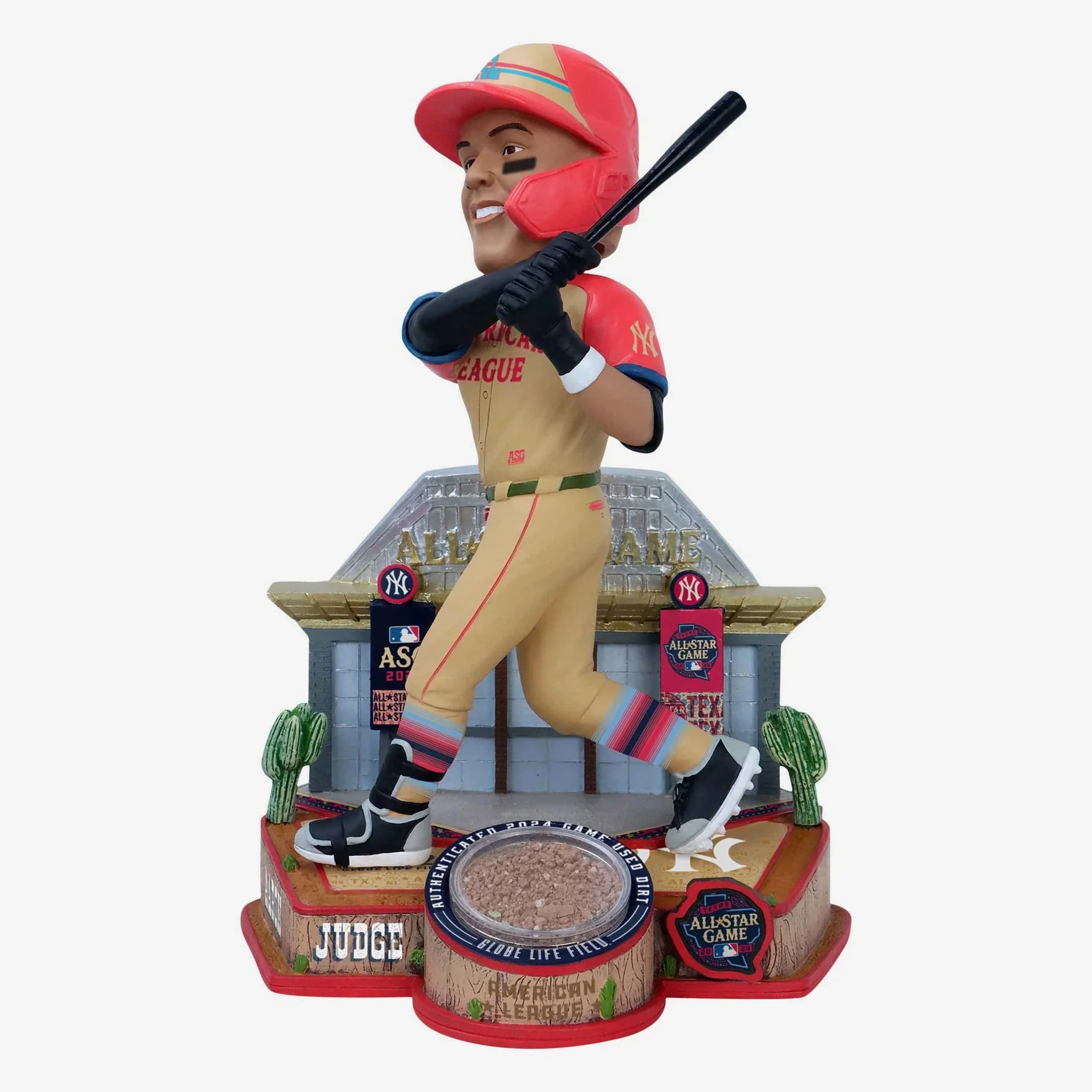 2024 MLB All-Star Game Event Authenticated Dirt Collection Bobbleheads - Image 3