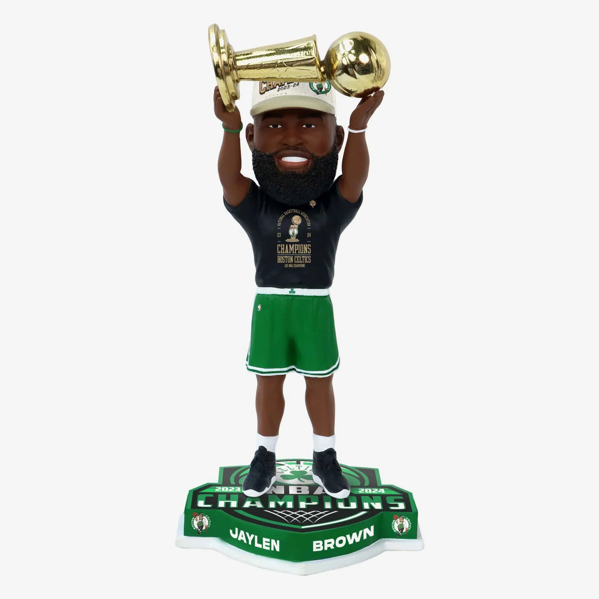 Boston Celtics 2024 NBA Champions Trophy Hoist Bobbleheads - Image 2