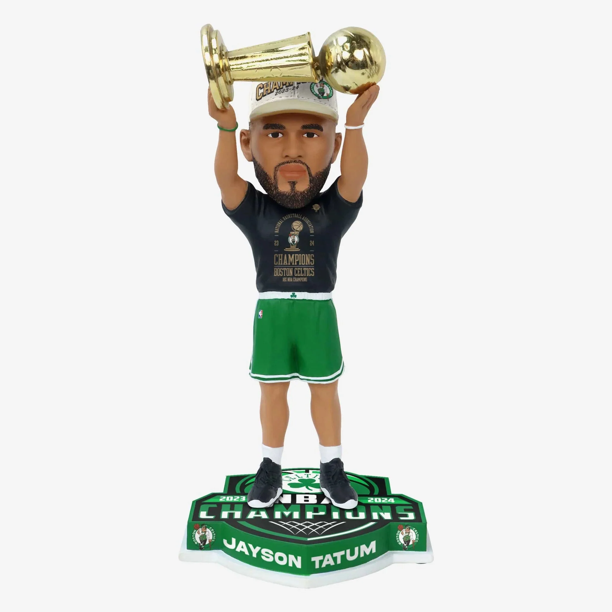Boston Celtics 2024 NBA Champions Trophy Hoist Bobbleheads - Image 3