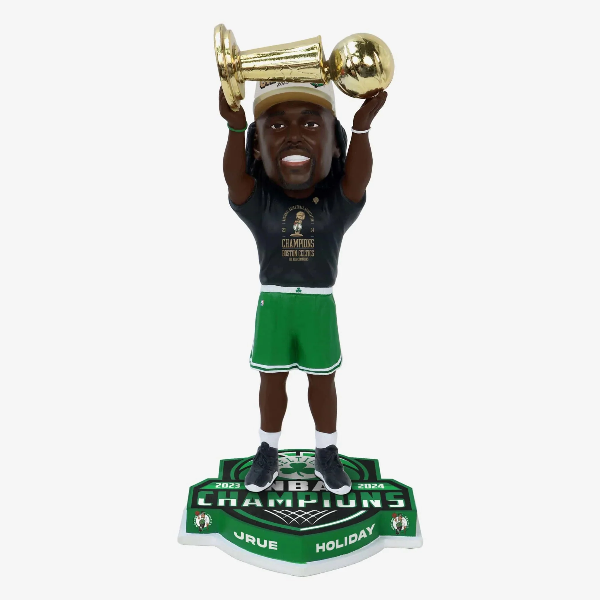 Boston Celtics 2024 NBA Champions Trophy Hoist Bobbleheads - Image 4