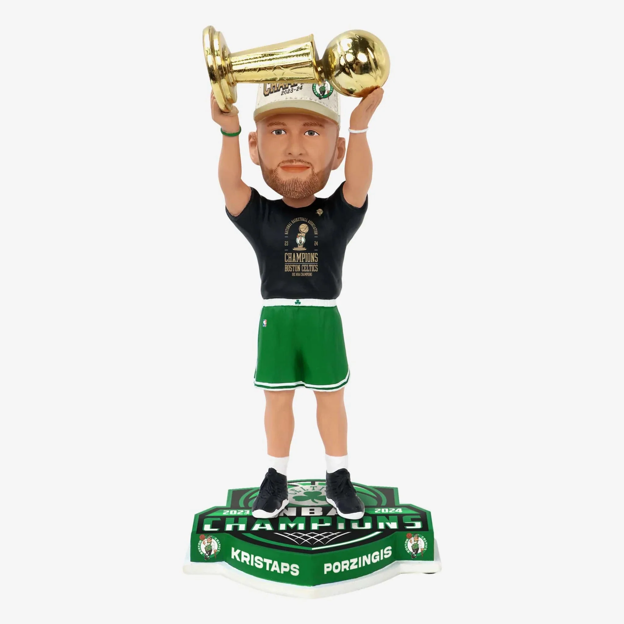 Boston Celtics 2024 NBA Champions Trophy Hoist Bobbleheads - Image 5
