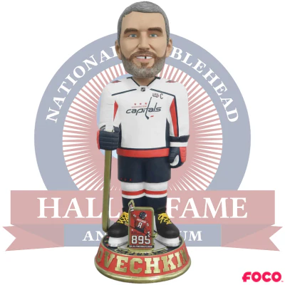 3 Foot Alex Ovechkin Washington Capitals NHL All-Time Goals Leader Bobblehead