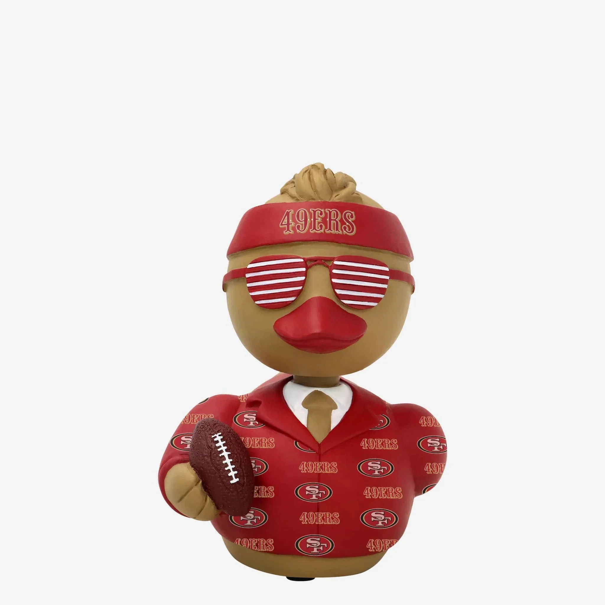 San Francisco 49ers Thematic Bobble Duck Mini NFL Football Bobblehead