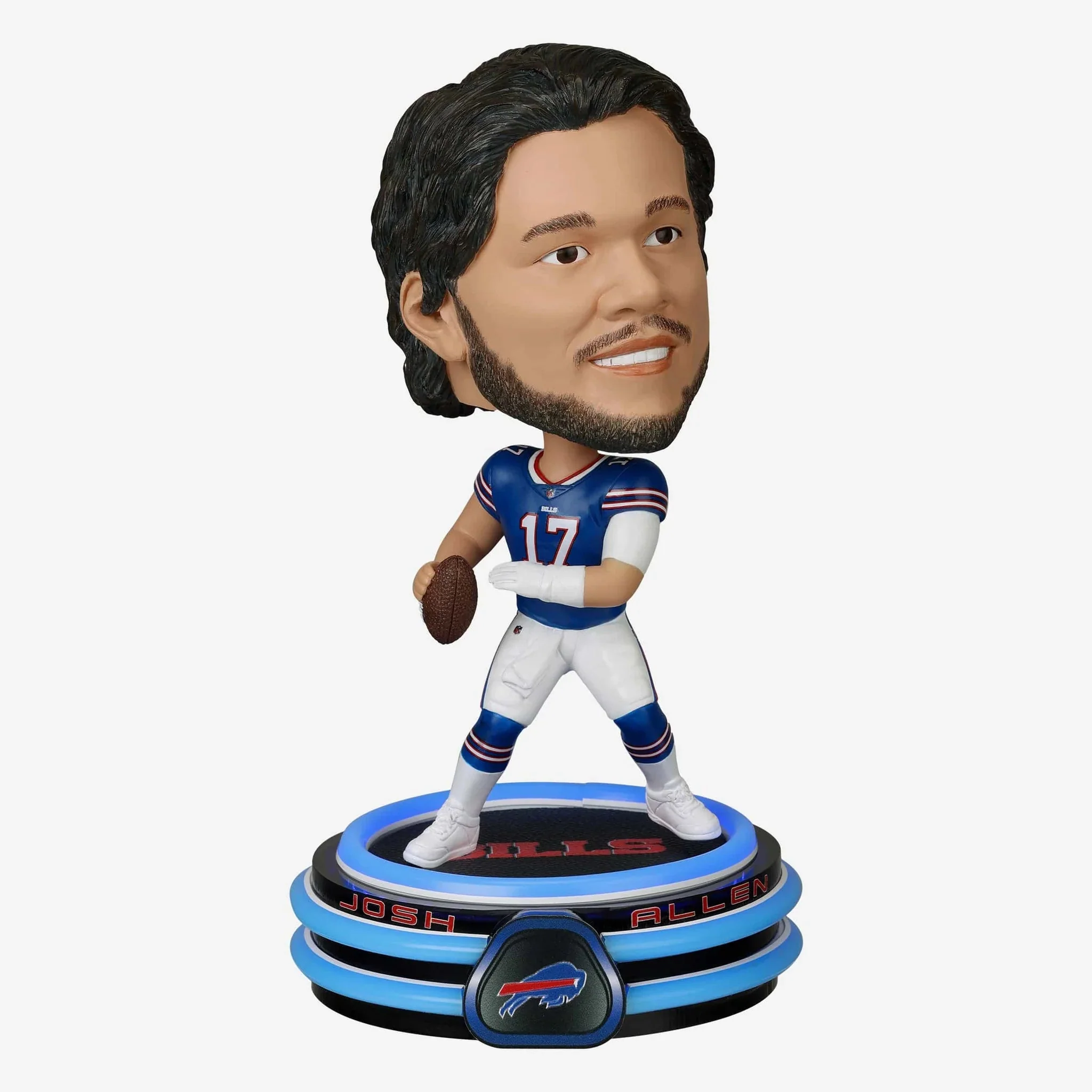 Josh Allen Buffalo Bills Neon Bighead NFL Football Bobblehead