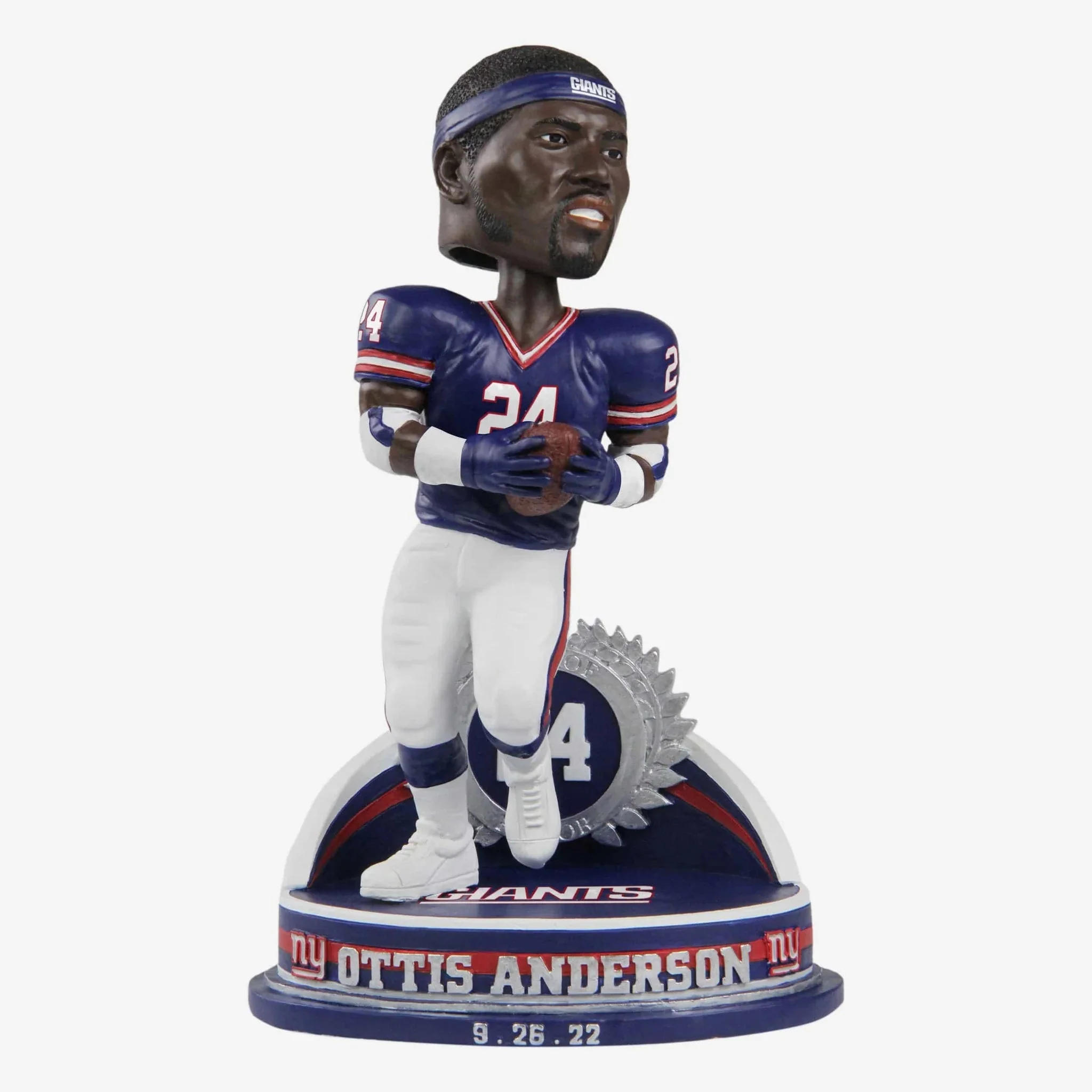 Ottis Anderson New York Giants 2022 Ring Of Honor NFL Football Bobblehead