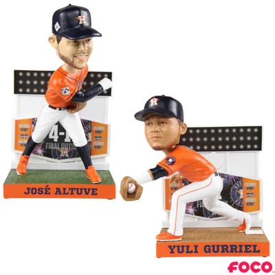 Houston Astros 2017 World Series Final Out Bobbleheads - Image 4