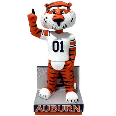 Aubie the Tiger Auburn Tigers Mascot Football Jersey Bobbleheads - Image 3