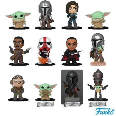 Funko Star Wars Baby Yoda The Mandalorian Pop! Bobbleheads - Image 25