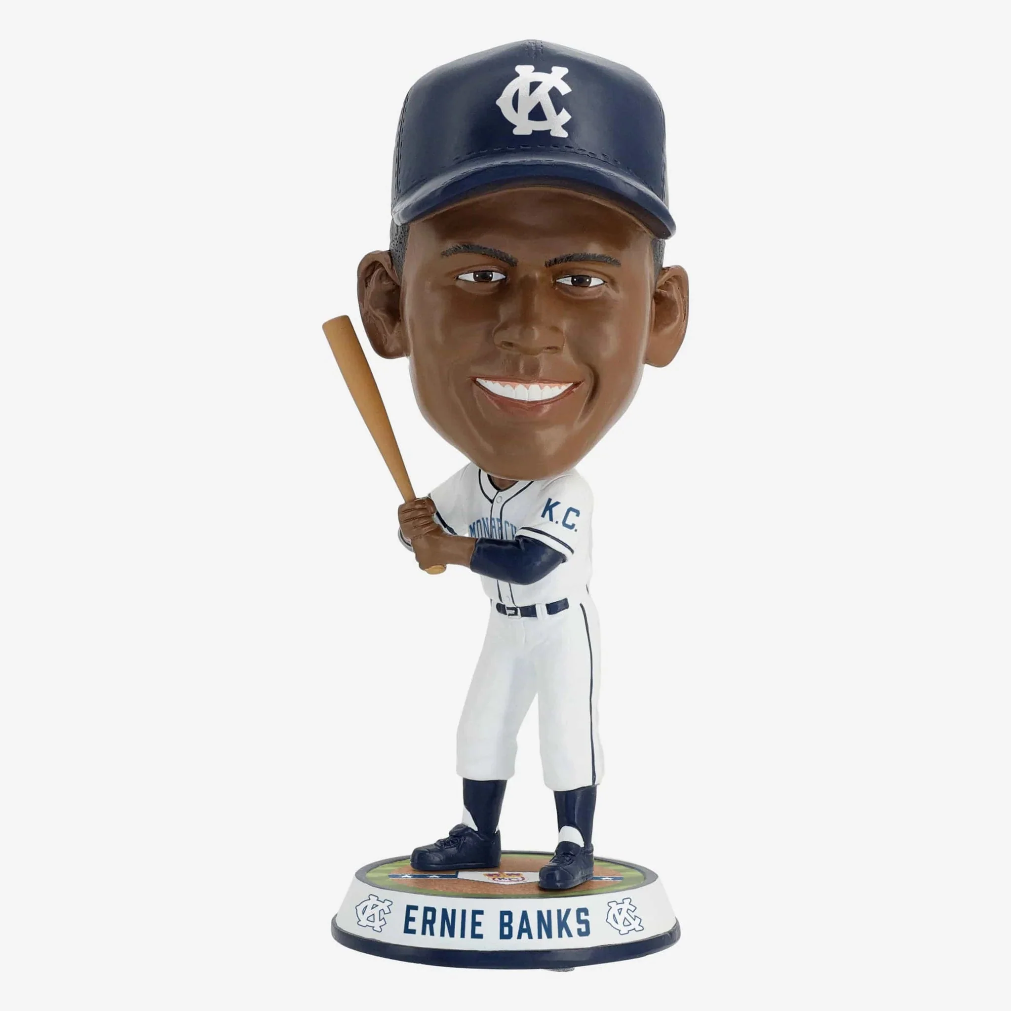 Ernie Banks Kansas City Monarchs Bighead Negro Leagues Bobblehead