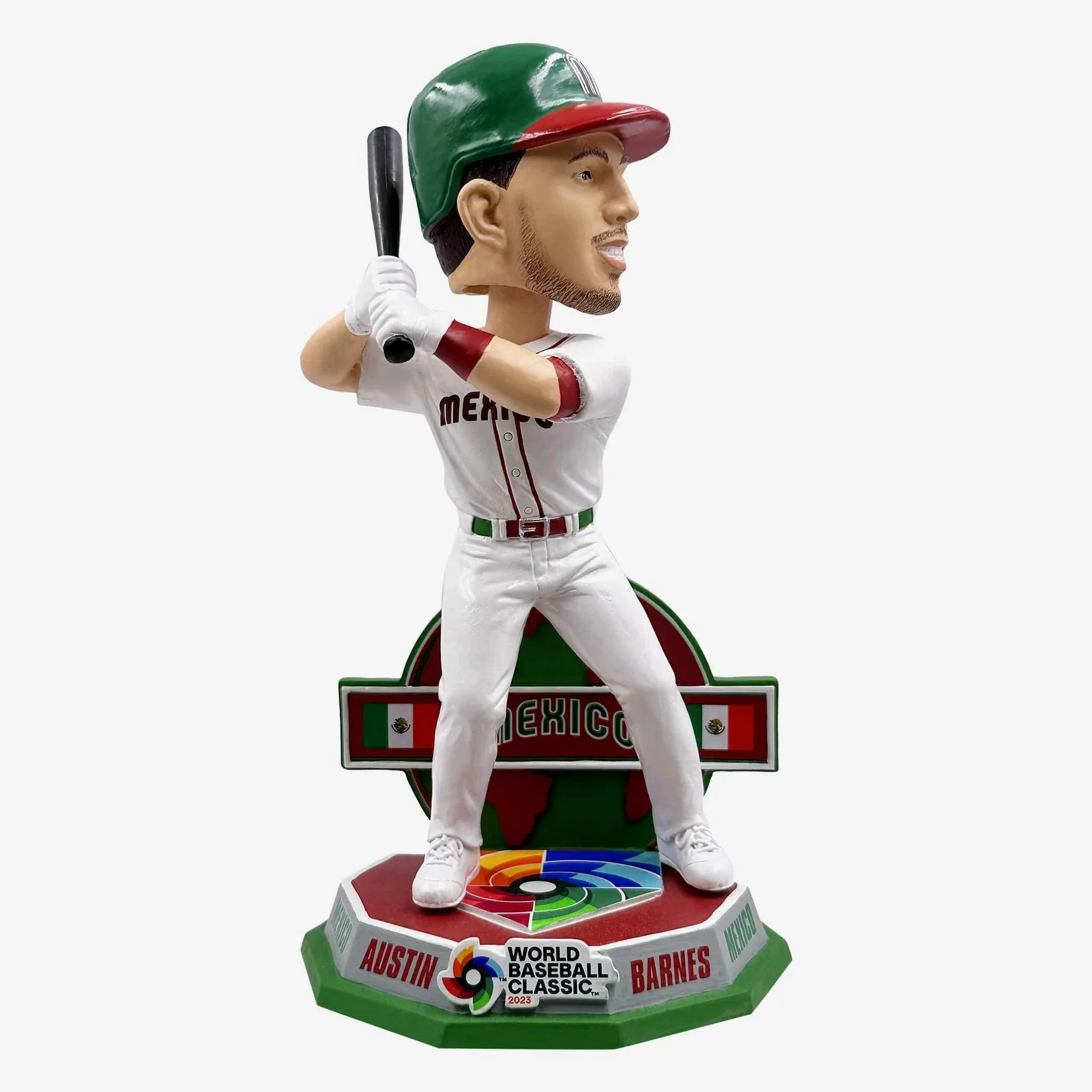 Austin Barnes Mexico 2023 World Baseball Classic Home Uniform MLB Bobblehead