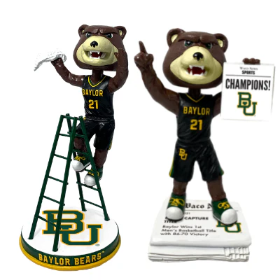 Baylor Bears 2021 NCAA Men's Basketball National Champions Bobbleheads - Image 4