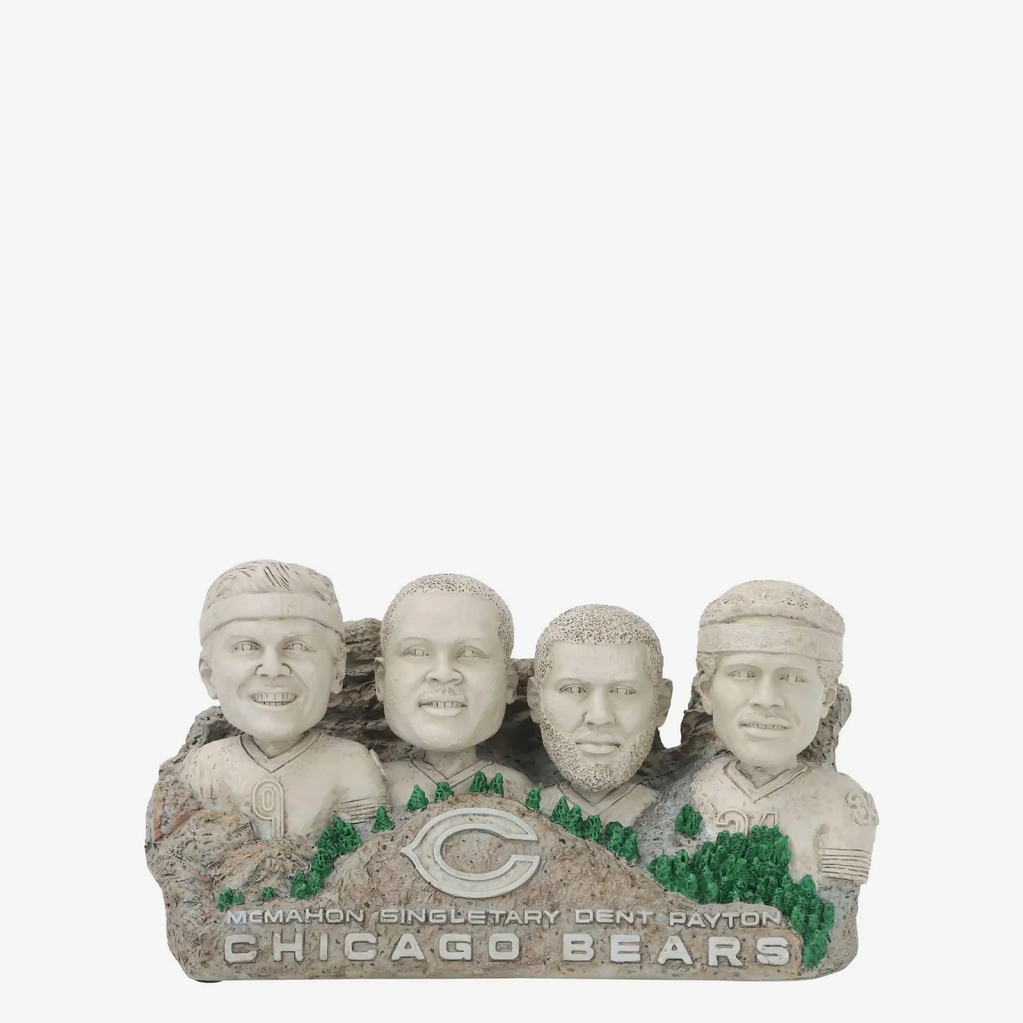 Chicago Bears 1980s All-Time Mountain Mini Scene Payton NFL Football Bobblehead