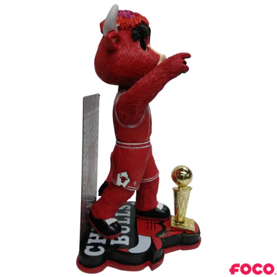 Chicago Bulls Benny the Bull Greatest Season Bobblehead - Image 3