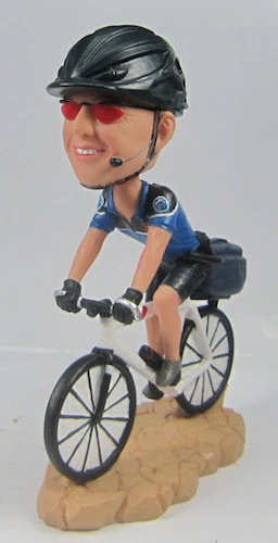 Bicycle Police Officer Bobblehead