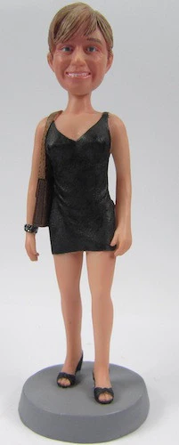 Female Dress Bobblehead #1