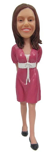 Female Dress Bobblehead #3
