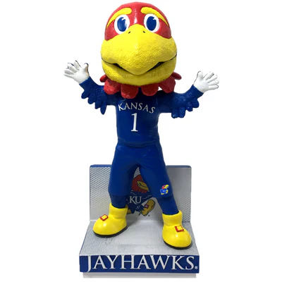 Big Jay Kansas Jayhawks Mascot Bobbleheads - Image 3