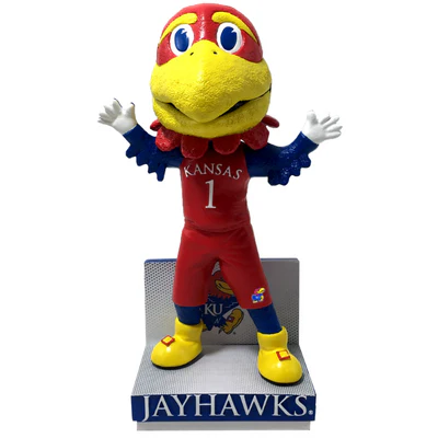 Big Jay Kansas Jayhawks Mascot Bobbleheads - Image 4