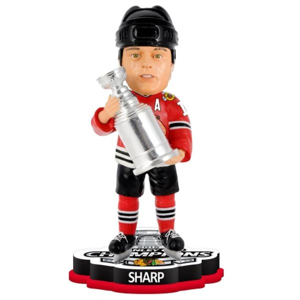 Chicago Blackhawks 2015 Stanley Cup Champions Bobbleheads - Image 4