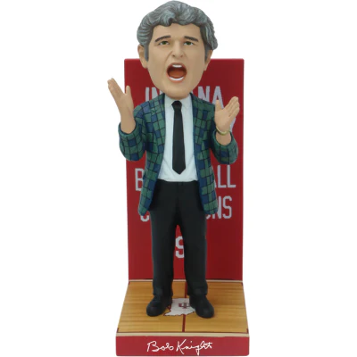 Bob Knight Indiana Hoosiers Championship Bobbleheads - Image 3