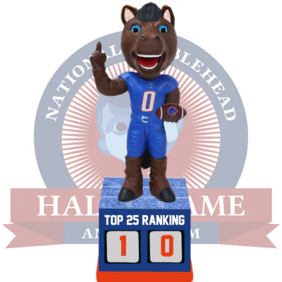 Boise State Broncos Football Top 25 Ranking Tracker Bobblehead
