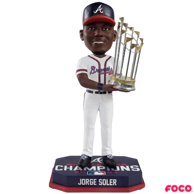 Atlanta Braves 2021 World Series Champions Bobbleheads - Image 13