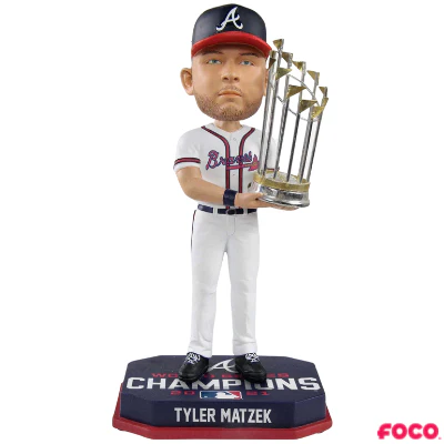 Atlanta Braves 2021 World Series Champions Bobbleheads - Image 20