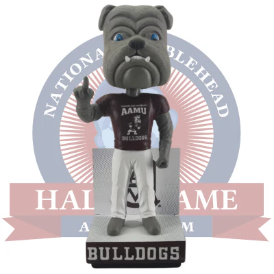 Bruiser the Bulldog Alabama A&M Bulldogs Mascot Bobblehead