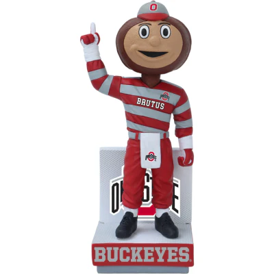 Brutus Buckeye Ohio State Buckeyes Mascot Bobblehead - Image 2