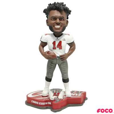 Tampa Bay Buccaneers Super Bowl LV 55 Champions Bobbleheads - Image 8