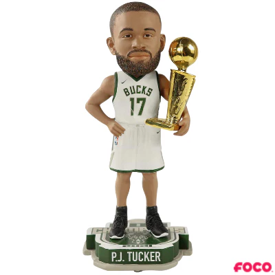 Milwaukee Bucks 2021 NBA Champions Bobbleheads - Image 12