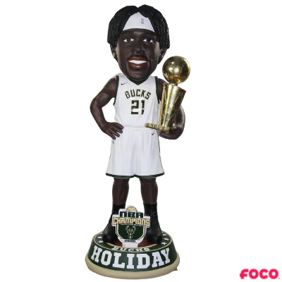 Milwaukee Bucks 2021 NBA Champions Bobbleheads - Image 18