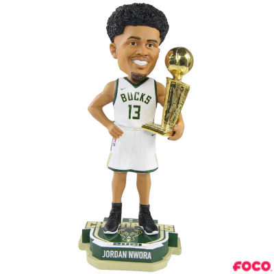 Milwaukee Bucks 2021 NBA Champions Bobbleheads - Image 19