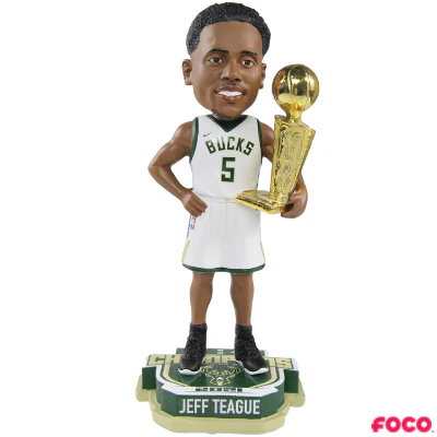Milwaukee Bucks 2021 NBA Champions Bobbleheads - Image 21