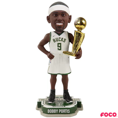 Milwaukee Bucks 2021 NBA Champions Bobbleheads - Image 3