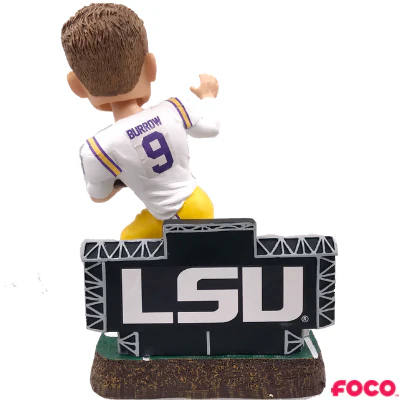 Joe Burrow LSU Tigers Heisman Pose Scoreboard Bobblehead - Image 3