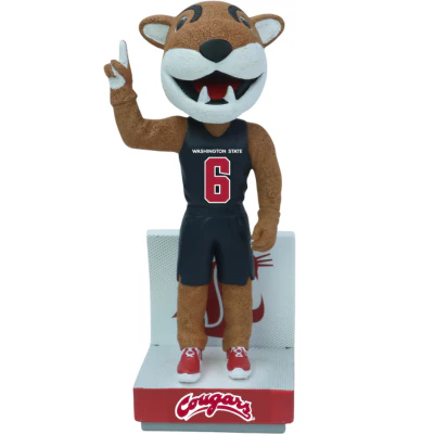 Butch T. Cougar Washington State Cougars Mascot Bobblehead (Presale) - Image 2