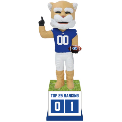 BYU Cougars Football Top 25 Ranking Tracker Bobblehead - Image 2
