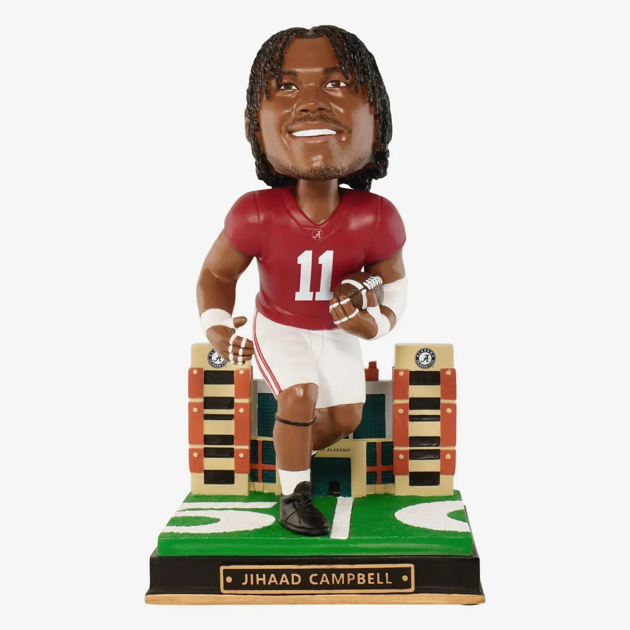 Jihaad Campbell Alabama Crimson Tide Gates Series NCAA Bobblehead