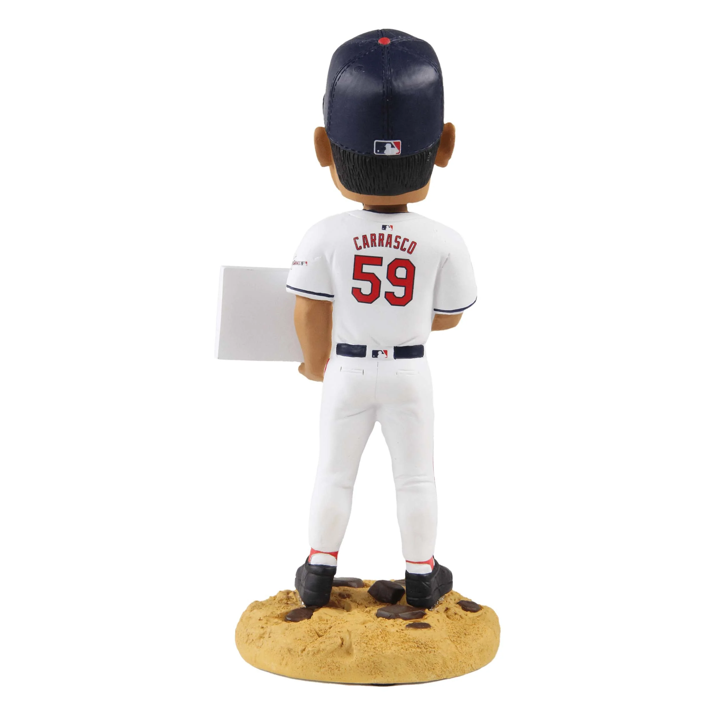 Carlos Carrasco Cleveland Indians Cookie Base Stand Up To Cancer MLB Bobblehead - Image 2