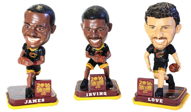 Cleveland Cavaliers 2016 NBA Champions Bobbleheads - Image 11