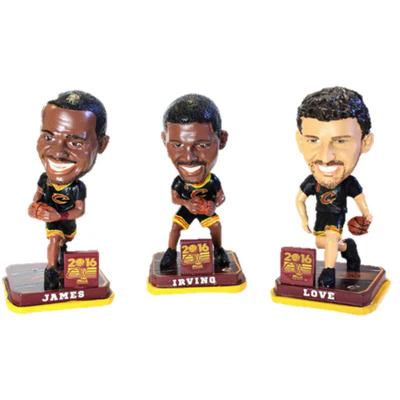 Cleveland Cavaliers 2016 NBA Champions Mini Bobblehead Sets - Image 2