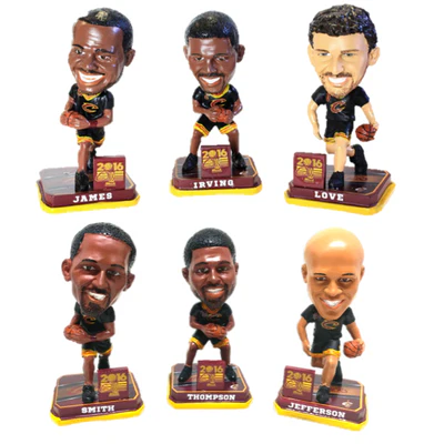 Cleveland Cavaliers 2016 NBA Champions Mini Bobblehead Sets - Image 4