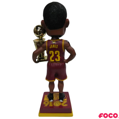 Cleveland Cavaliers 2016 NBA Champions Wine Jersey Bobbleheads - Image 7