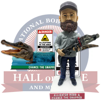 Chance the Snapper Frank "Alligator" Robb Bobbleheads