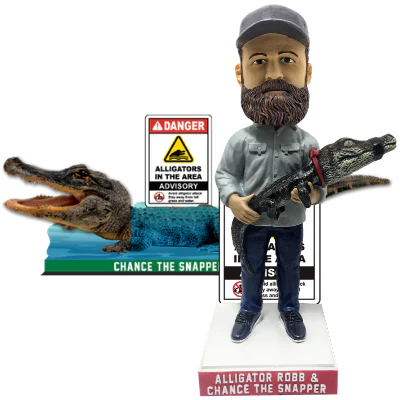 Chance the Snapper Frank "Alligator" Robb Bobbleheads - Image 4