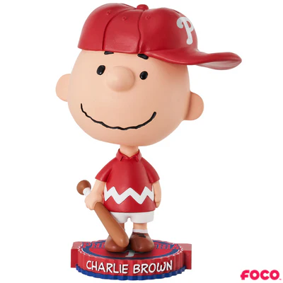 Charlie Brown Peanuts Bighead MLB Bobbleheads - Image 13