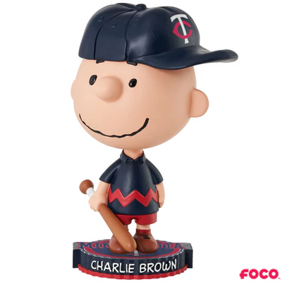 Charlie Brown Peanuts Bighead MLB Bobbleheads - Image 17