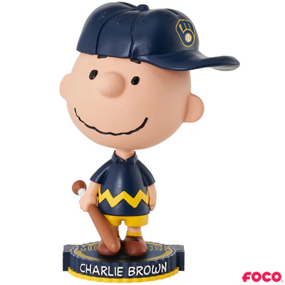 Charlie Brown Peanuts Bighead MLB Bobbleheads - Image 19