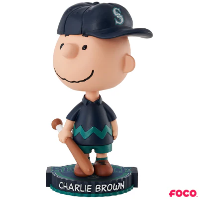 Charlie Brown Peanuts Bighead MLB Bobbleheads - Image 26